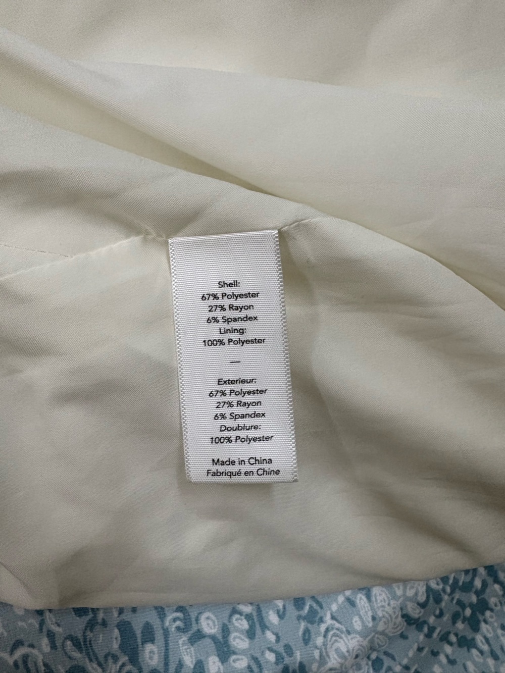 Likely One-Shoulder Cream Midi Dress with Side Slit - Picture 11 of 13
